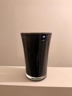 Donkergrijze glazen vaas Leonardo (22cm), Huis en Inrichting, Woonaccessoires | Vazen, Ophalen, Overige kleuren, Minder dan 50 cm