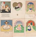 verzameling prentjes (+/-1945) Jeanne Hebbelynck (1891-1959), Verzamelen, Bidprentje, Verzenden