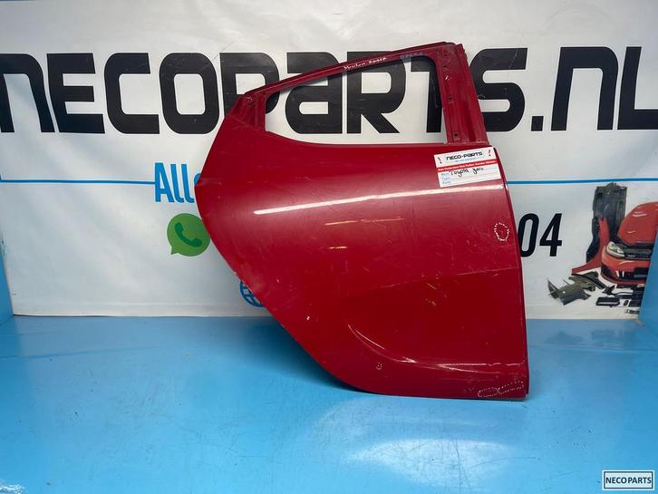 LANCIA YPSILON PORTIER DEUR RECHTSACHTER ORIGINEEL, Auto-onderdelen, Carrosserie, Achterklep, Lancia, Achter, Gebruikt, Ophalen of Verzenden