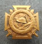 BELGIQUE: LES CROIX DE FEU 14/18 - INSIGNE REVERS DE COL, Verzenden, Landmacht, Embleem of Badge