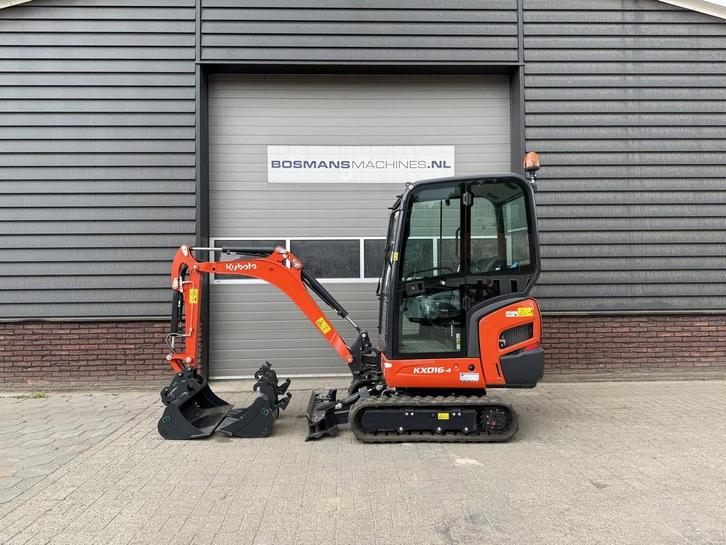 Kubota KX016 minigraver NIEUW €365 LEASE, Zakelijke goederen, Machines en Bouw | Kranen en Graafmachines, Graafmachine