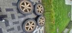Jr3 japan racing custum 5x120 et38 9,5j 18inche, Ophalen, 18 inch, Gebruikt, Velg(en)