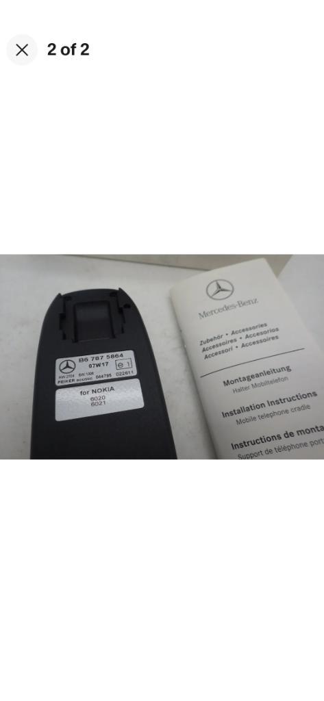Support téléphone Mercedes Benz pour Nokia 6020-6021 neuf, Telecommunicatie, Mobiele telefoons | Nokia, Nieuw, Zonder abonnement