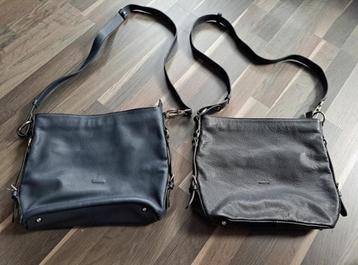 Katana, handtas leder, zwart of blauw beschikbaar voor biedingen