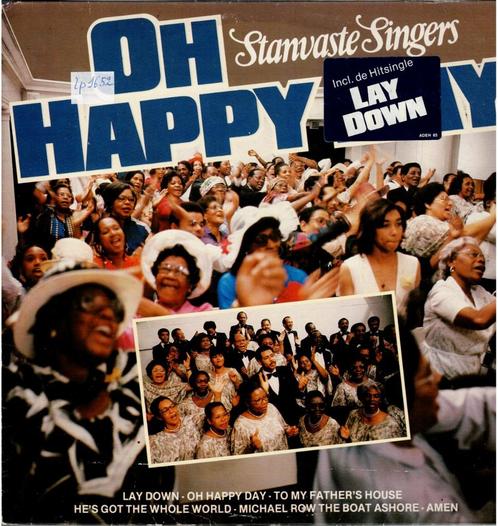 Vinyl, LP   /   Stanvaste Singers – Oh Happy Day, CD & DVD, Vinyles | Autres Vinyles, Autres formats, Enlèvement ou Envoi