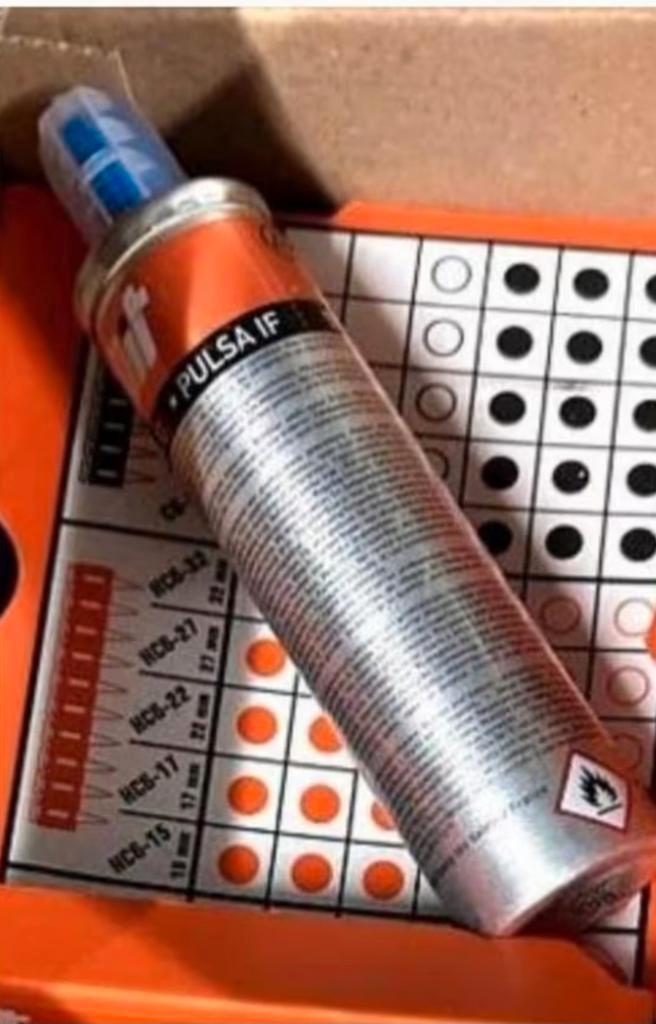 Spit pulsa 800 betonnagels C6 / FH40, Doe-het-zelf en Bouw, IJzerwaren en Bevestigingsmiddelen, Ophalen