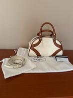 Prada - Bowling leather handbag, Handtassen en Accessoires, Ophalen of Verzenden, Zo goed als nieuw, Beige