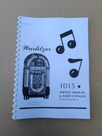 Service Manual: Wurlitzer 1015 (1946) jukebox nieuw !!, Collections, Wurlitzer, Enlèvement ou Envoi