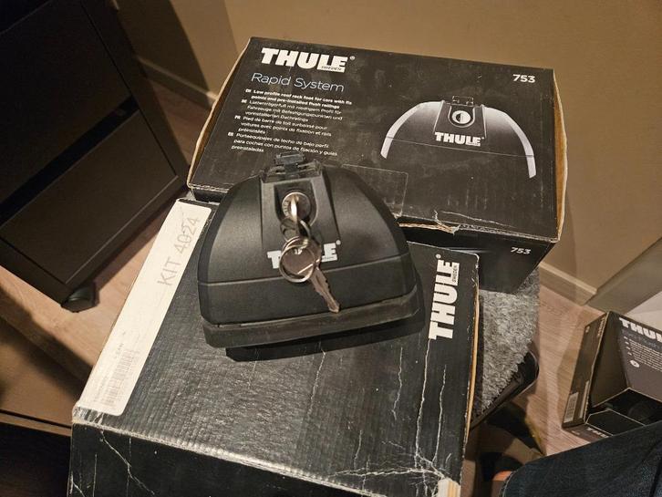 Thule Rapid System 753 + Kit 2024, Auto diversen, Dakdragers, Zo goed als nieuw, Ophalen of Verzenden