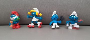 Originele Peyo Smurfen: smurfin op rolschaatsen