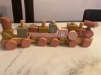 Little dutch houten trein roze, Kinderen en Baby's, Speelgoed | Houten speelgoed, Ophalen, Gebruikt, Overige typen