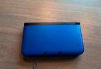 Nintendo 3DS XL met oplader, Games en Spelcomputers, Verzenden, Zo goed als nieuw, Blauw, 3DS XL