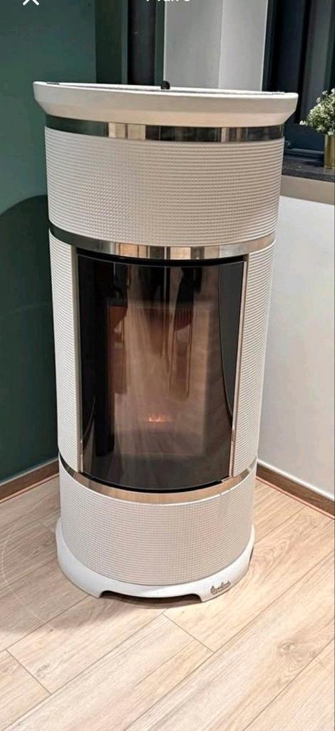 Pelletkachel MZC maria sofia 8kw incl. Levering, Huis en Inrichting, Kachels, Pelletkachel, Ophalen