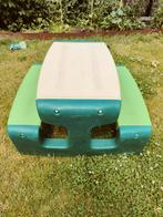 Smoby tuinbankje, Tuin en Terras, Picknicktafels, Ophalen, Zo goed als nieuw
