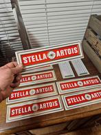 Set van 10 Stella Artois plaquettes in reliëf van otten plas, Verzamelen, Merken en Reclamevoorwerpen, Ophalen of Verzenden