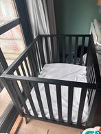 Babypark perciles zwart verstelbaar, Ophalen, Gebruikt, Rechthoekig, In hoogte verstelbaar