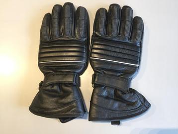 motorhandschoenen maat S /8 zwart leder  beschikbaar voor biedingen