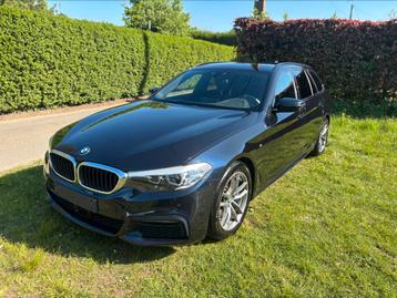 BMW 530d Touring en excellent état M-Package BJ 2020, Cuir, Euro 6, Carnet d'entretien, 6 cylindres
