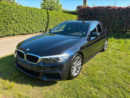 BMW 530d Touring topstaat M-Pakket Bj 2020, Auto's, BMW, Particulier, 5 Reeks, Diesel, Euro 6, Break, Automaat, Blauw, Zwart, Leder