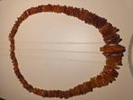 twee amber halskettingen., Ophalen of Verzenden, Gebruikt