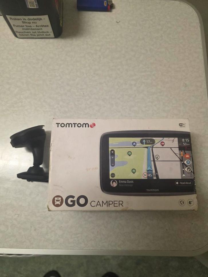 Tomtom GO CAMPER GPS, Caravans en Kamperen, Mobilhome-accessoires, Zo goed als nieuw, Ophalen of Verzenden