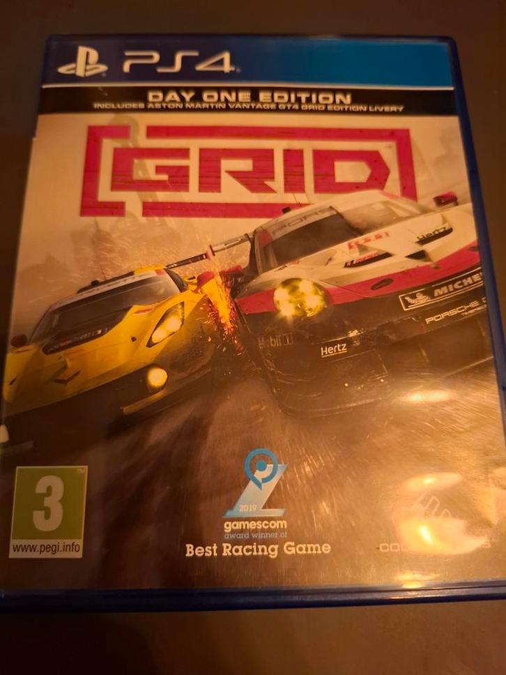 Grid - Day one edition, Games en Spelcomputers, Games | Sony PlayStation 4, Zo goed als nieuw, Ophalen