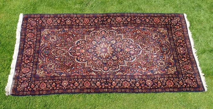 Oud Perzisch tapijt uit Keshan, 1890-1930, Antiek en Kunst, Antiek | Tapijten, Tafelkleden en Textiel, Ophalen of Verzenden