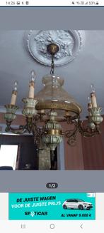 Kroonluchter, Enlèvement, Utilisé, Verre, Landelijk