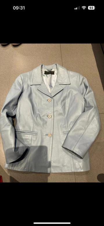 Veste en cuir Olivier Strelli 38, Olivier Strelli, Taille 38/40 (M), Enlèvement ou Envoi, Porté