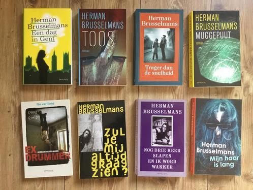Herman Brusselmans - 54 verschillende boeken, Boeken, Romans, Zo goed als nieuw