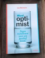 Word optimist • Leo Bormans, Boeken, Advies, Hulp en Training, Ophalen of Verzenden, Zo goed als nieuw