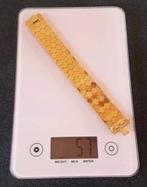 Bracelet or jaune 57 gr 18 carats oro carati gold, Comme neuf, Jaune, Or, Enlèvement ou Envoi