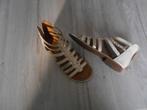 sandalen maat 34 goud beige, Gebruikt, Meisje, Schoenen, Ophalen of Verzenden
