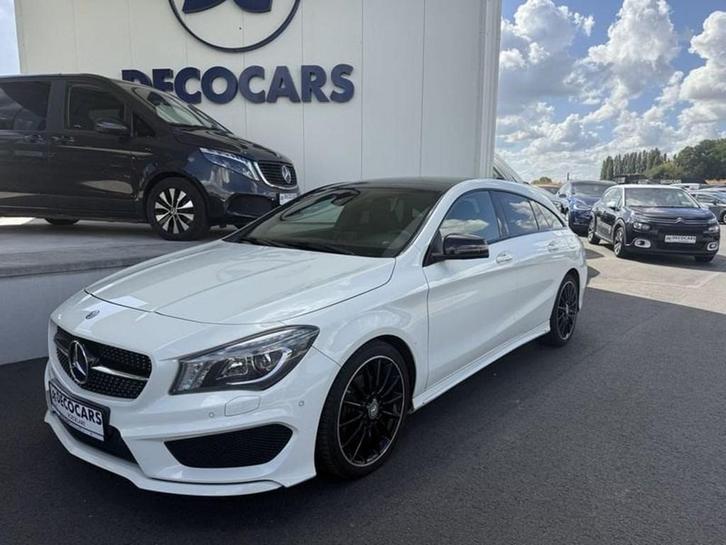 Mercedes-Benz CLA 200 Shooting Brake AMG Pack // Navi - Blu, Auto's, Mercedes-Benz, ABS, Airbags, Airconditioning, Alarm, Bluetooth