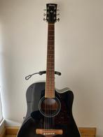 Gitaar, Ibanez Artwood AW70ECE-BK Black + accesoires, Ophalen, Zo goed als nieuw, Ibanez, Met versterker