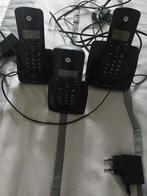3 téléphone sans fil Motorola, Enlèvement, Comme neuf