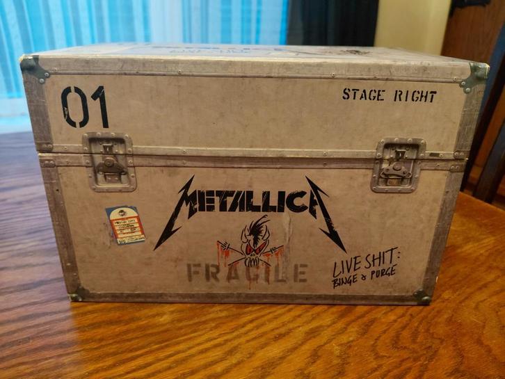 Originele metallica live box  " binge & purge ", Cd's en Dvd's, Cd's | Hardrock en Metal, Ophalen