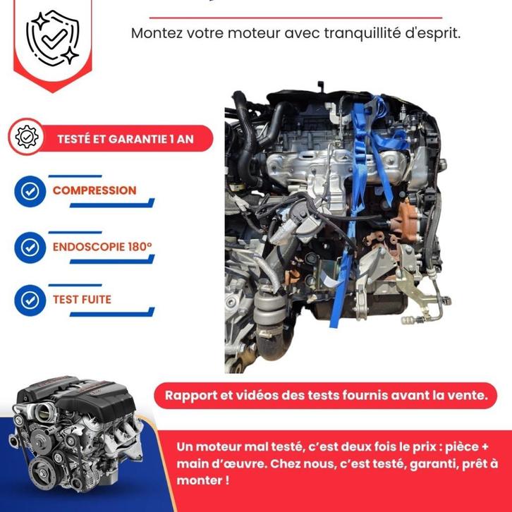 Peugeot Boxer/Citroen Jumper complete motor, Auto-onderdelen, Motor en Toebehoren, Citroën, Opel, Peugeot, Nieuw, Ophalen of Verzenden