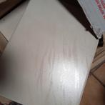 Tegels, 32 stuks, 15x 20cm, 0,96 m2, beige gevlamde tegels, Ophalen of Verzenden, Nieuw