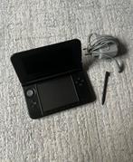 Blauwe Nintendo 3DS XL Compleet, Games en Spelcomputers, Spelcomputers | Nintendo 2DS en 3DS, Ophalen, Zo goed als nieuw, Blauw
