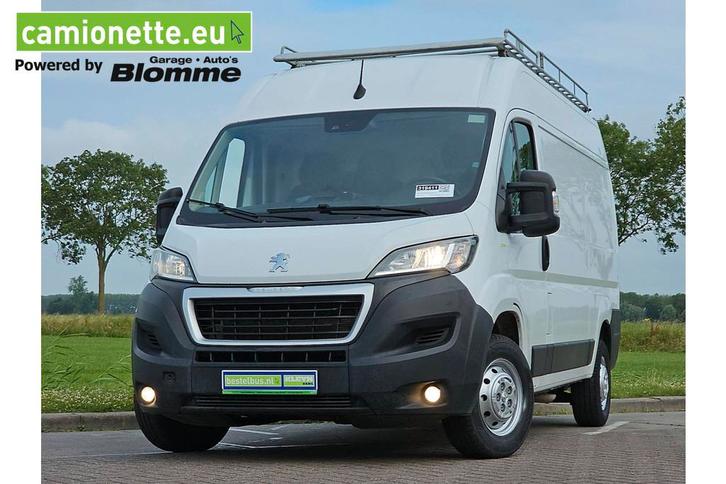 Peugeot Boxer 335 2.2 BlueHDi 140 L2H2 Asphalt (bj 2021), Auto's, Bestelwagens en Lichte vracht, Bedrijf, Te koop, ABS, Airconditioning