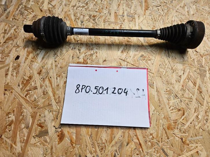 AANDRIJFAS AUDI RS3 A3 8V 2.5 TFSI 8P0501204, Auto-onderdelen, Remmen en Aandrijving, Audi, Gebruikt, Ophalen of Verzenden