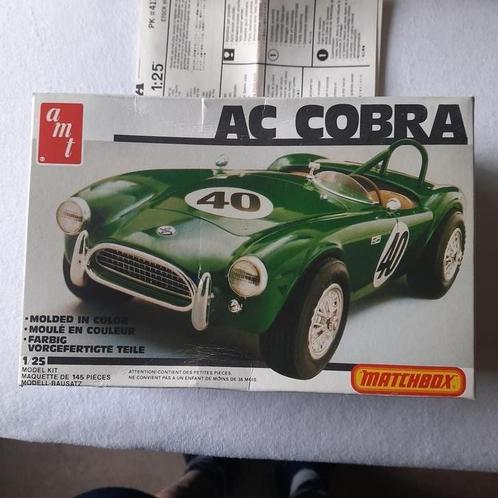 AMT VINTAGE KIT : AC COBRA op 1/25, Hobby en Vrije tijd, Modelbouw | Auto's en Voertuigen, Nieuw, Auto, Groter dan 1:32, Overige merken