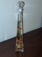 Decoratieve fles met ondergedompelde bloemen, Huis en Inrichting, Ophalen, Nieuw