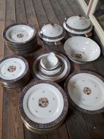 Service à diner vintage Cerabel Porcelaine De Baudour année, Autres types, Autres styles, Enlèvement, Porcelaine