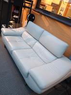 Witte leren zetel, 100 cm, Enlèvement, Utilisé, Crème