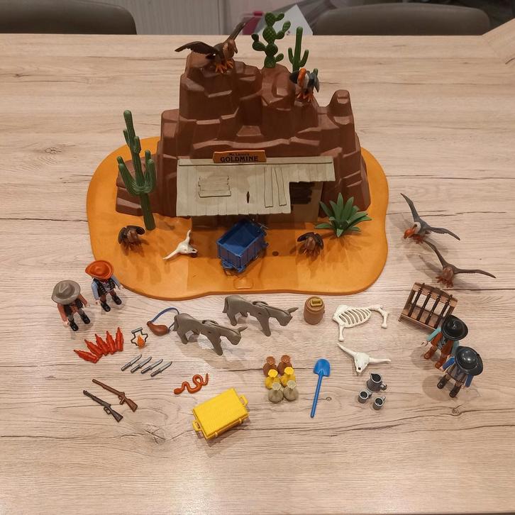 Western Playmobil vintage mijn, Kinderen en Baby's, Speelgoed | Playmobil, Gebruikt, Los Playmobil, Ophalen of Verzenden
