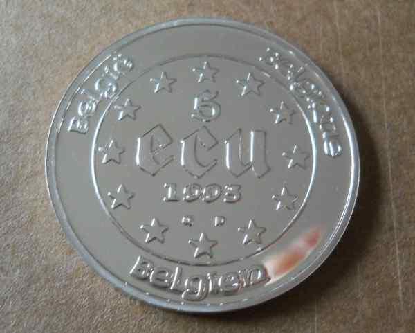 5 Ecu 1993 Belgique, Postzegels en Munten, Munten | België, Ophalen of Verzenden