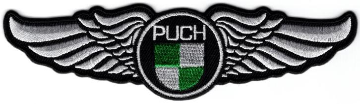 Puch stoffen opstrijk patch embleem #2, Motos, Accessoires | Autocollants, Envoi