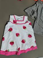 witte jurk met aardbeien, Vinrose, 86, Enlèvement ou Envoi, Comme neuf